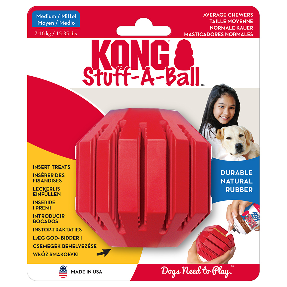 Kong Stuff-A-Ball - M: ca. Ø 7,6 cm