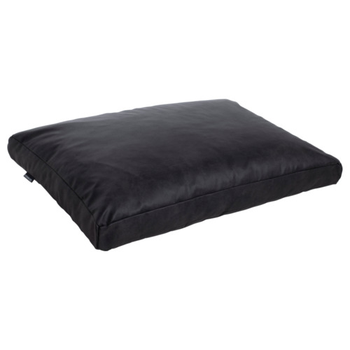 MaxxNobel Boxkussen Lederlook Zwart Medium 80x55x10 cm