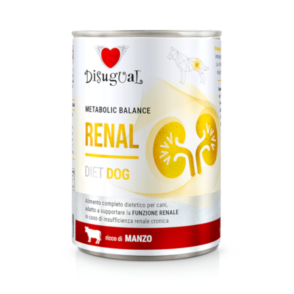 Disugual Renal voor honden 6 x 400 g - Rundvlees