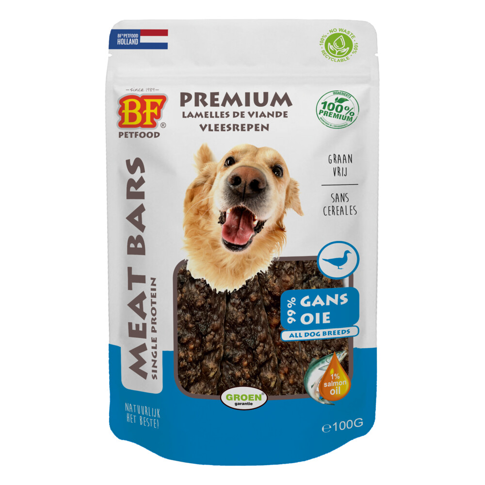 BF Petfood 12x  Meat Bars Gans 100 gr