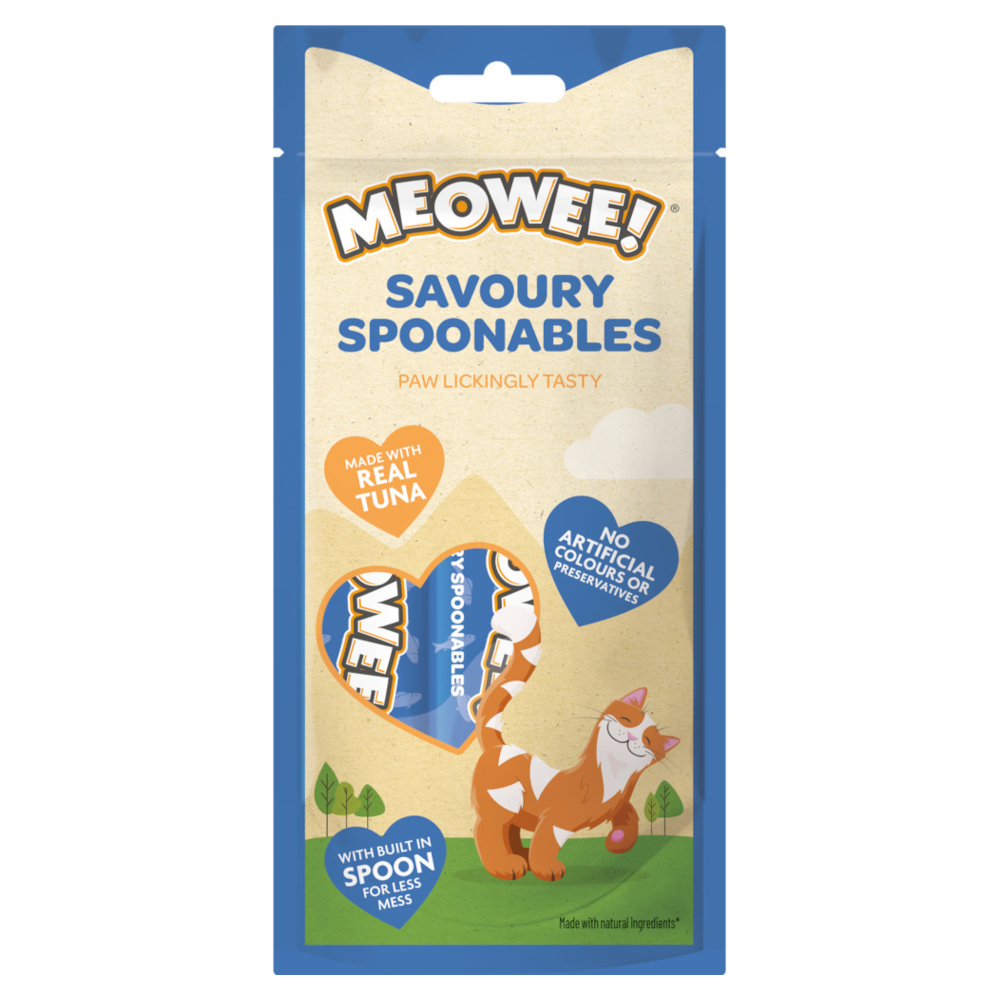 Meowee! 56g  Savoury lepelhapjes met tonijn