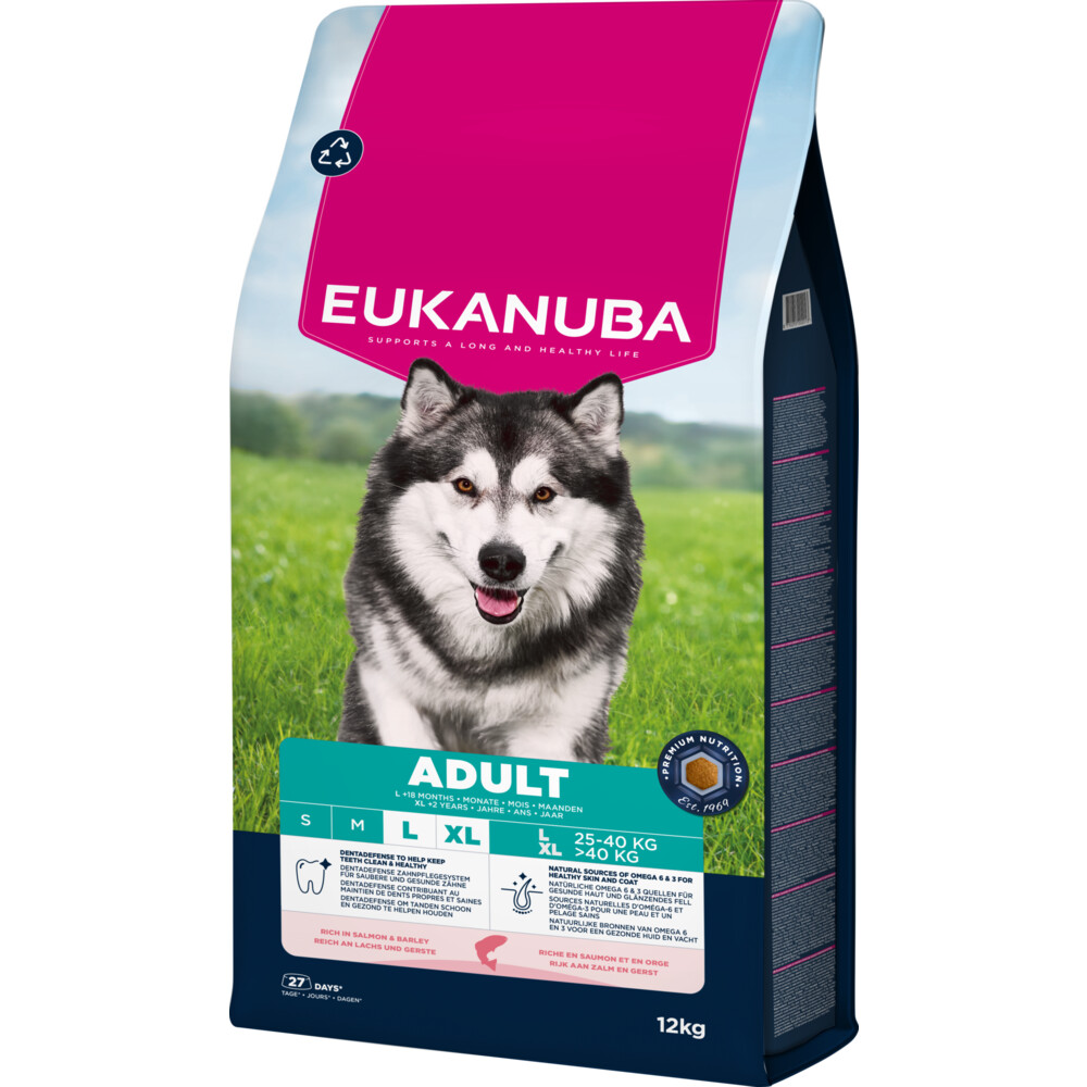 Eukanuba Life Care Dog Adult Large Hondenvoer Salmon&Barley 12 kg
