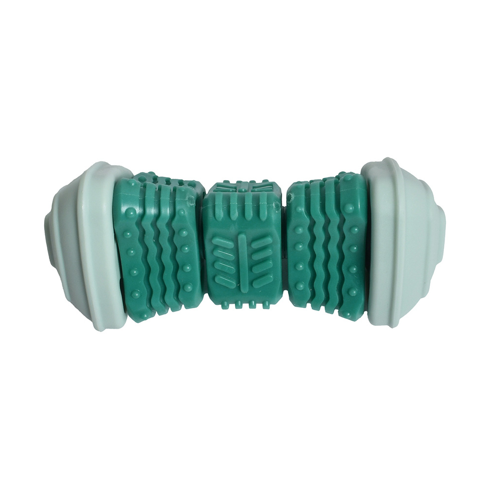 Bobby hondenspeeltje Onigiri groen 14,5x6,5x6,5cm