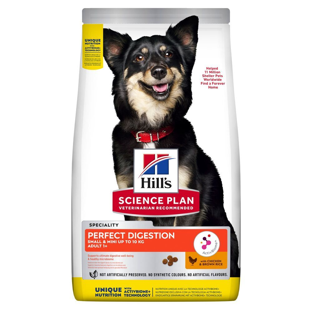 Hill's Science Plan 1.5 kg Adult Perfect Digestion Small & Mini Breed  Hondenvoer