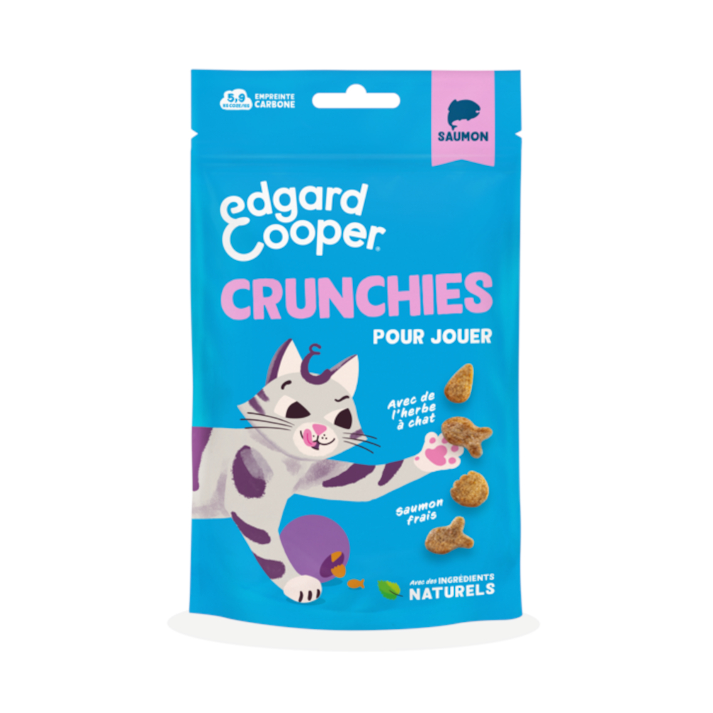 Edgard & Cooper 50g  Cat Crunchies zalm kattensnacks