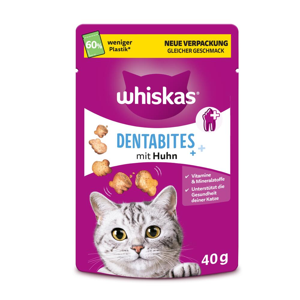 Whiskas Dentabites - met Kip 40 g