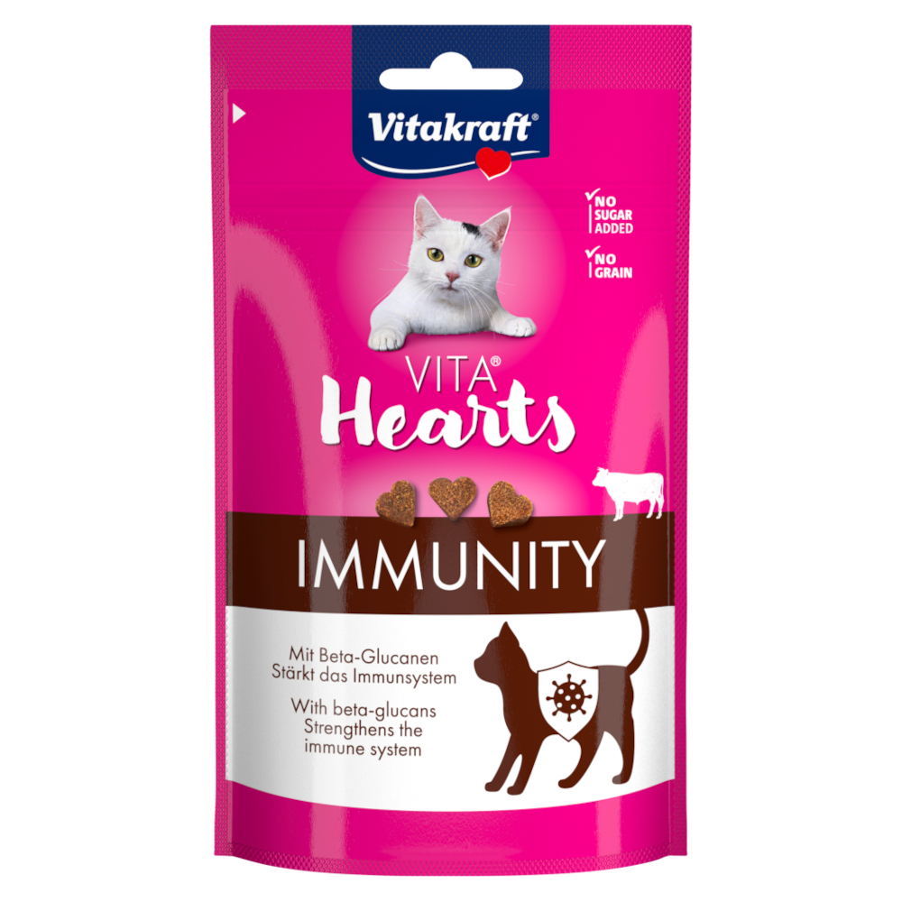 Vitakraft 40g  Vita Harten Immuniteit Snack cat
