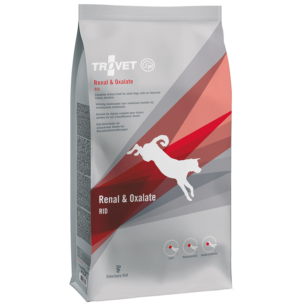 Trovet 12,5kg  Renaal & Oxalaat RID Dog droog hondenvoer