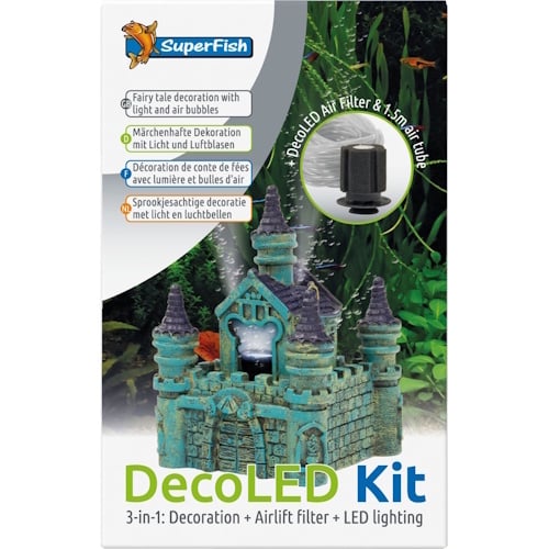 SuperFish Deco Led Set Kasteel