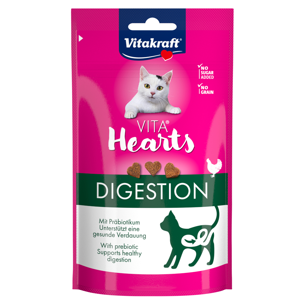 Vitakraft 40g  Vita Harten Spijsvertering Kip Kattensnacks