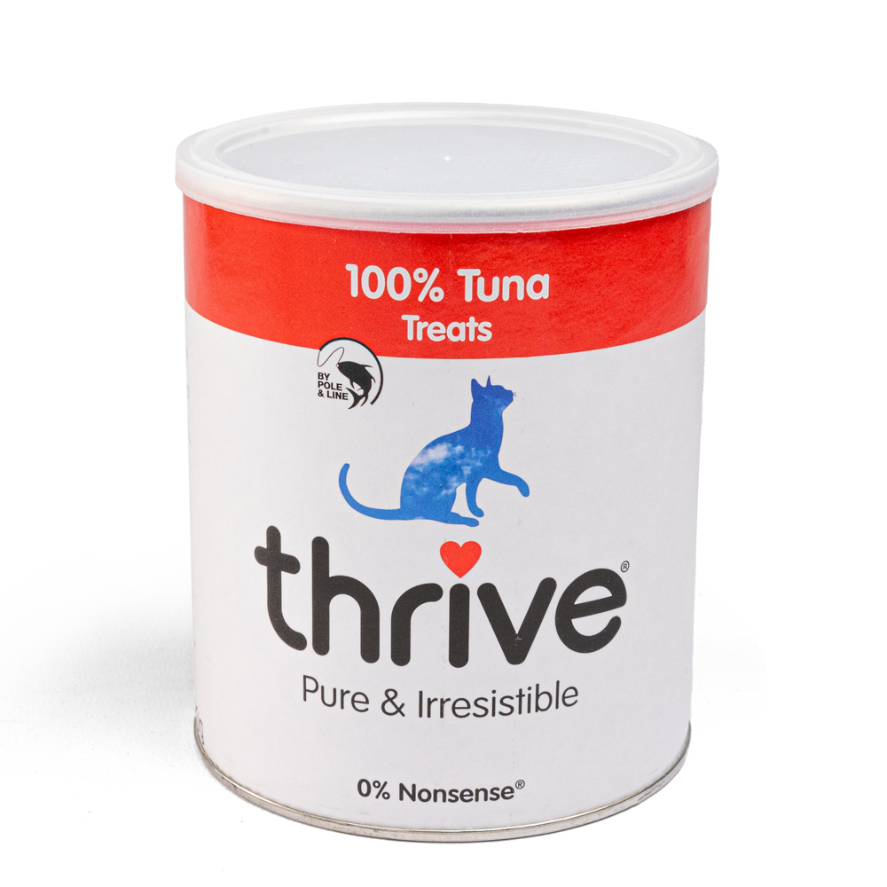Thrive 180g Gevriesdroogde Maxi Tube Tuna  Kattensnacks