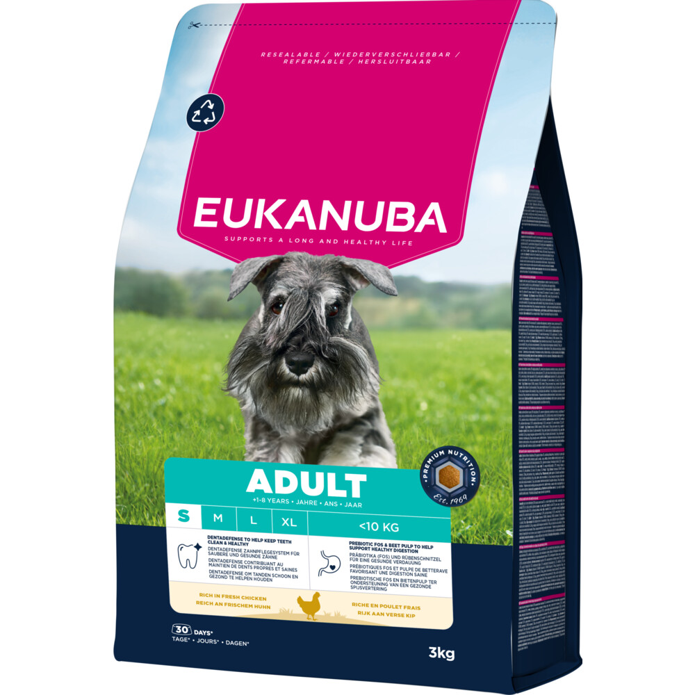 Eukanuba Life Care Dog Adult Small Hondenvoer Chicken 3 kg