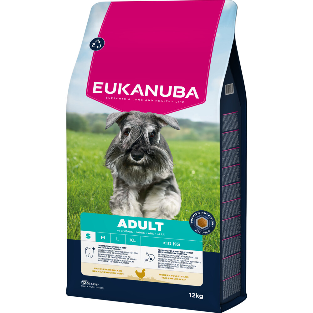 Eukanuba Life Care Dog Adult Small Hondenvoer Chicken 12 kg