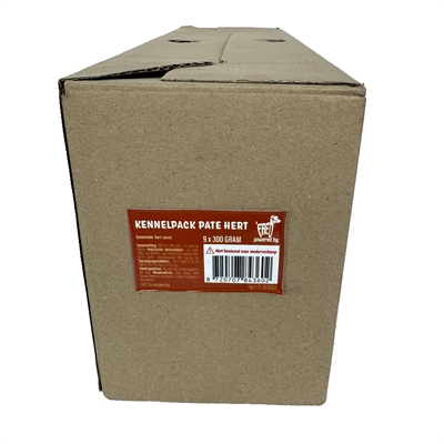 Freds kennelpack pate hert