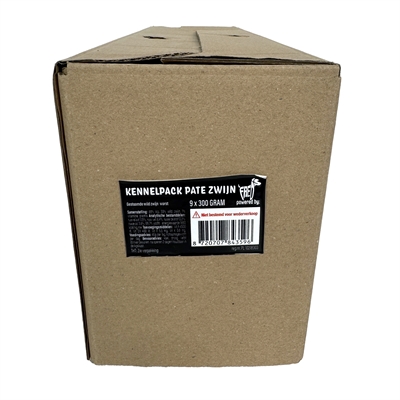 Freds kennelpack pate zwijn