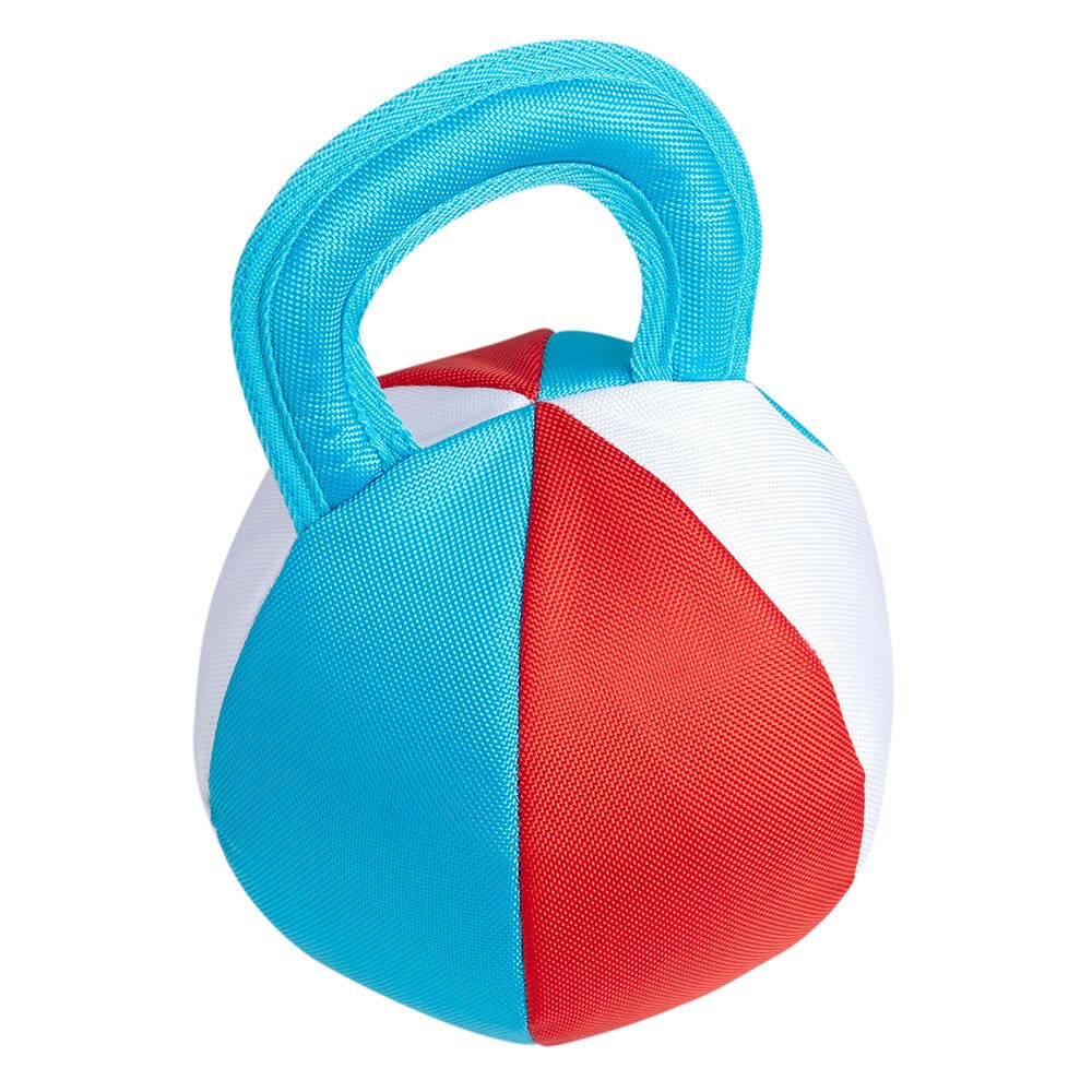 Honden waterspeelgoed Bal Floating, wit-rood-blauw