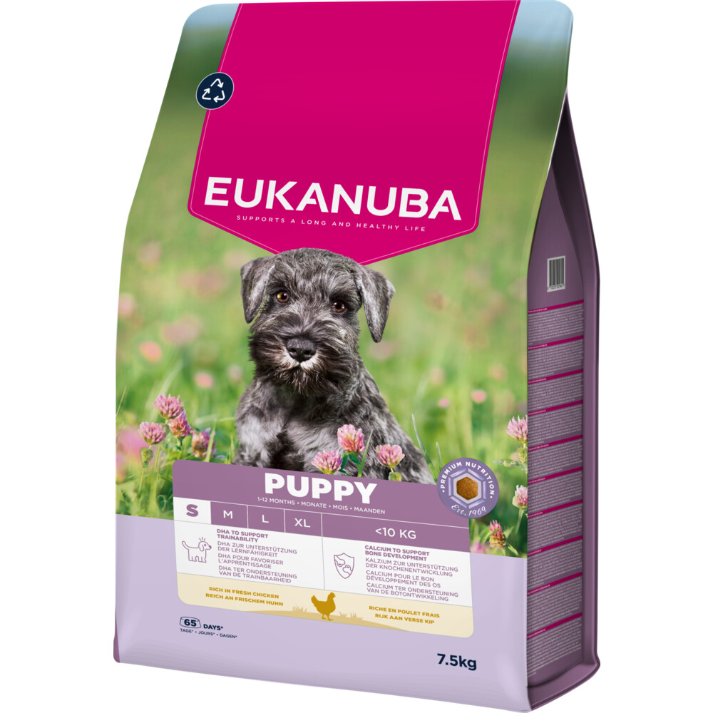 Eukanuba Life Care Dog Puppy Small Hondenvoer Chicken 7,5 kg