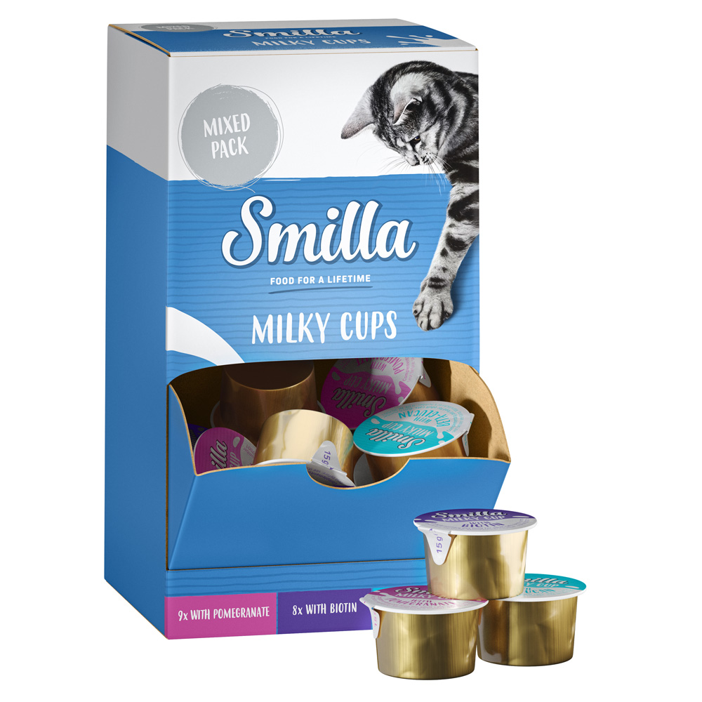 Smilla Milky Cups Mix pakket - 25 x 15 g