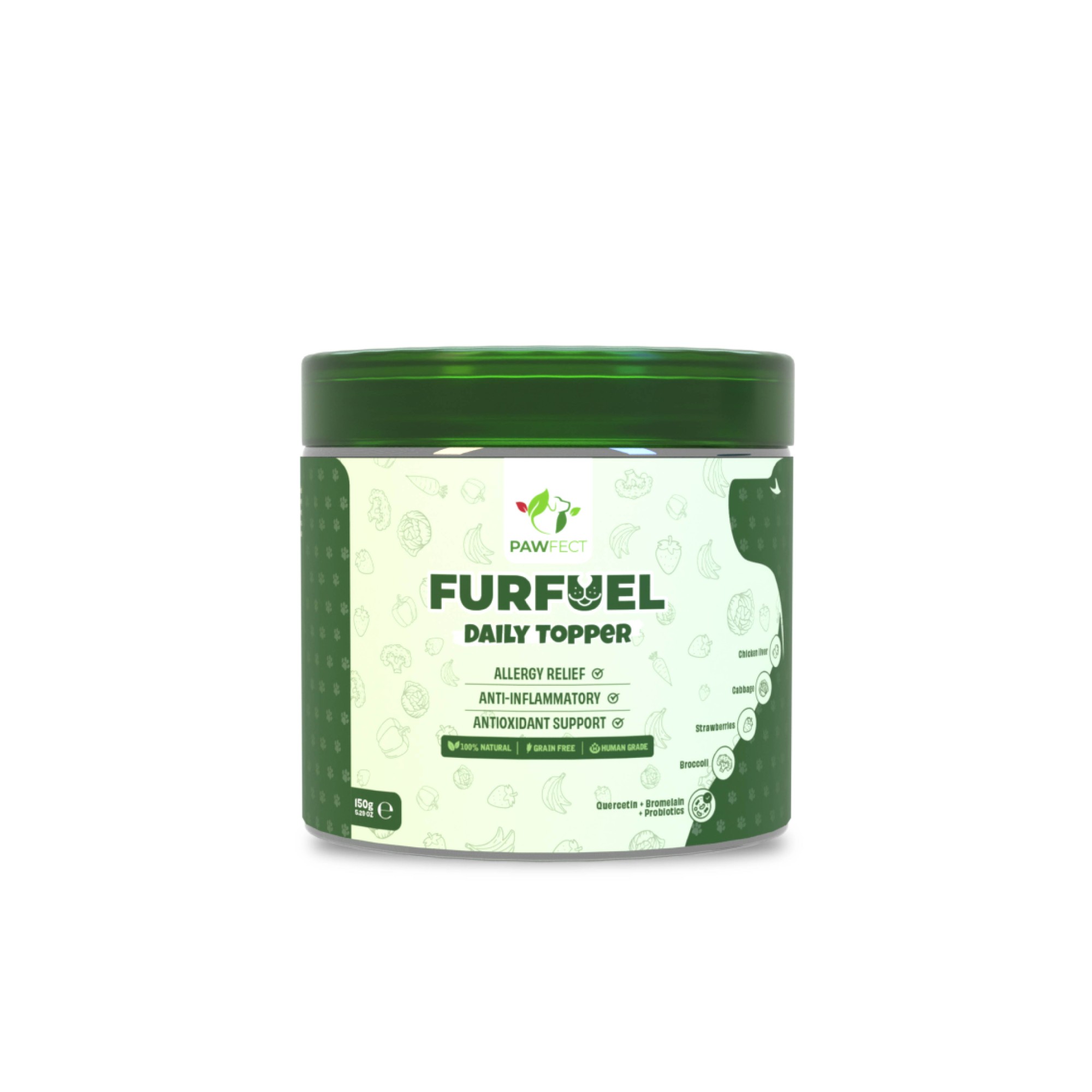 Pawfect Toppers Furfuel Daily Topper 150 gr.