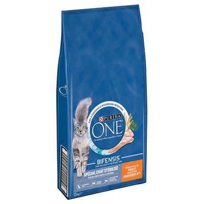 Purina One Gesteriliseerde Kip - 7,5 kg