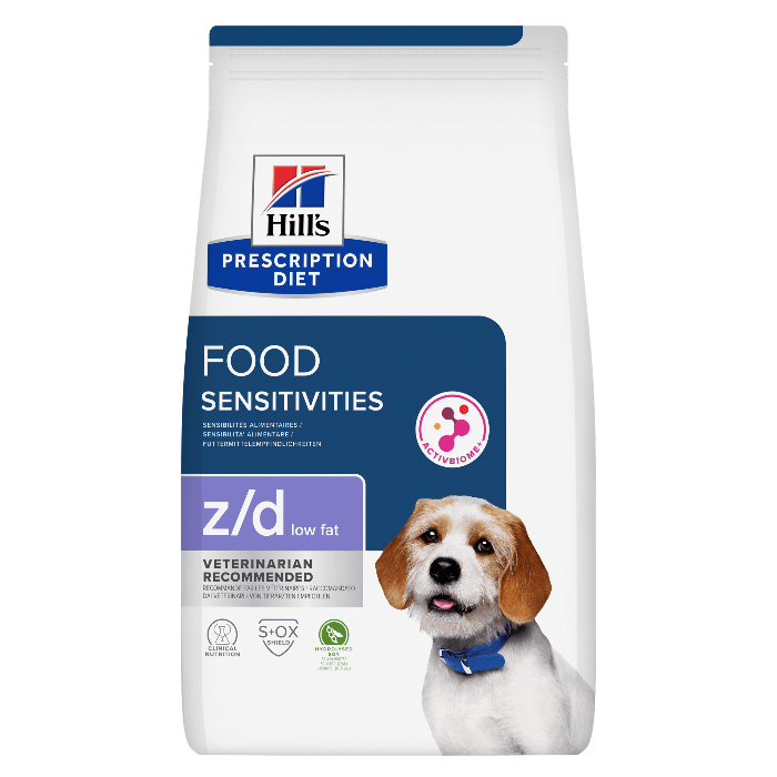 Hills Prescription Diet Hill's Prescription Diet z/d Low Fat Food Sensitivities hondenvoer 1,5 kilo