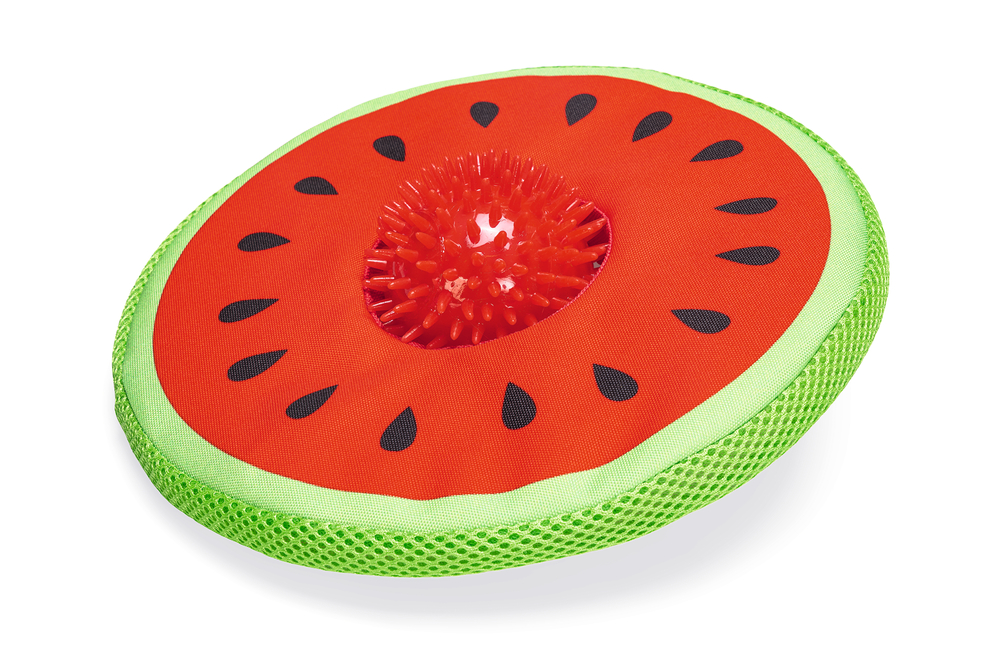 Beeztees Meloen Spikie hondenspeelgoed neopreen 25x8x8 cm