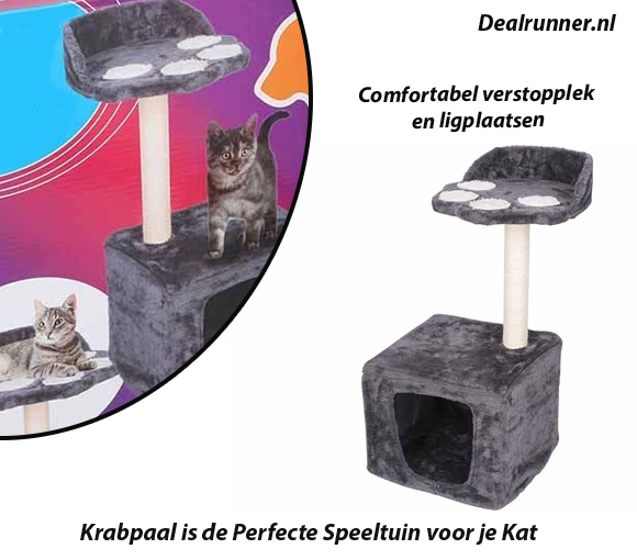 Dealrunner Krabpaal is de Perfecte Speeltuin voor je Kat