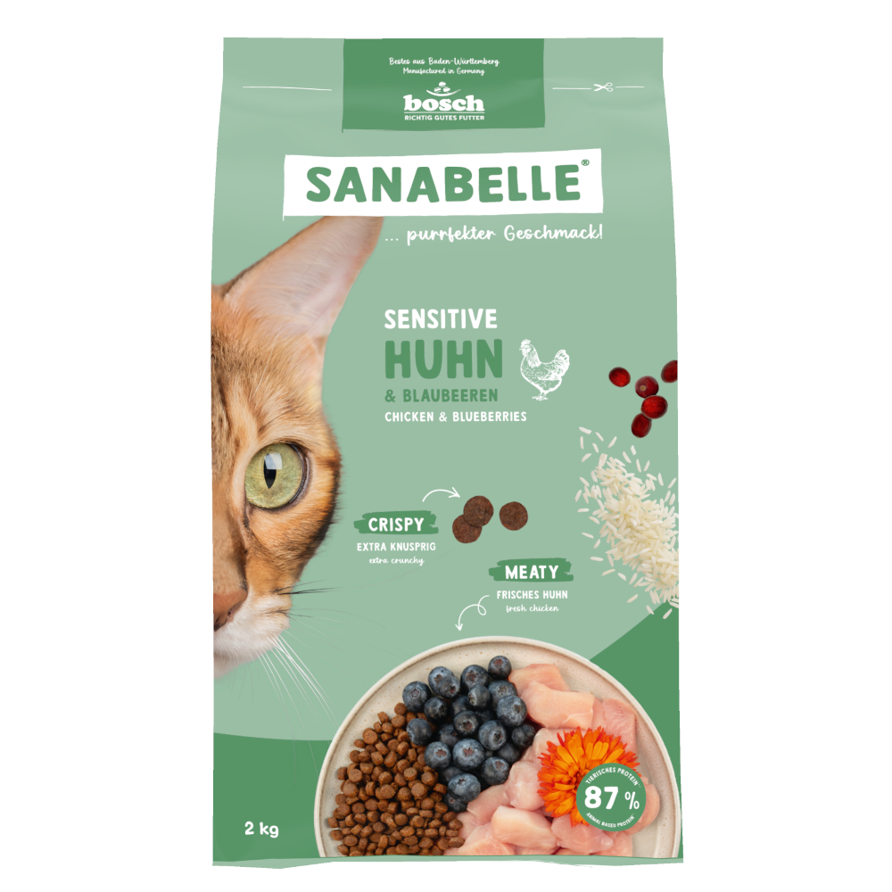 Sanabelle Sensitive met Gevogelte Kattenvoer - 2 kg