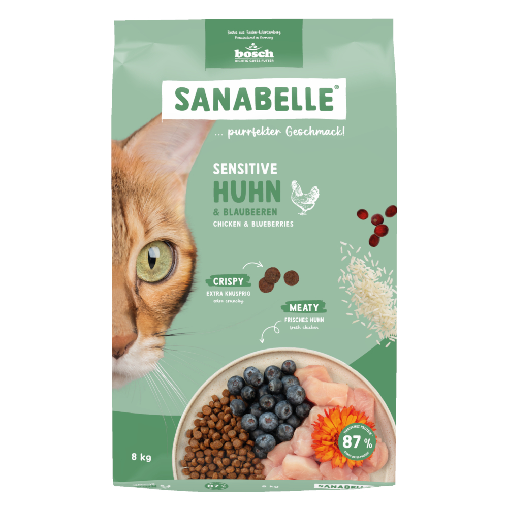 Sanabelle Sensitive met Gevogelte Kattenvoer - 8 kg