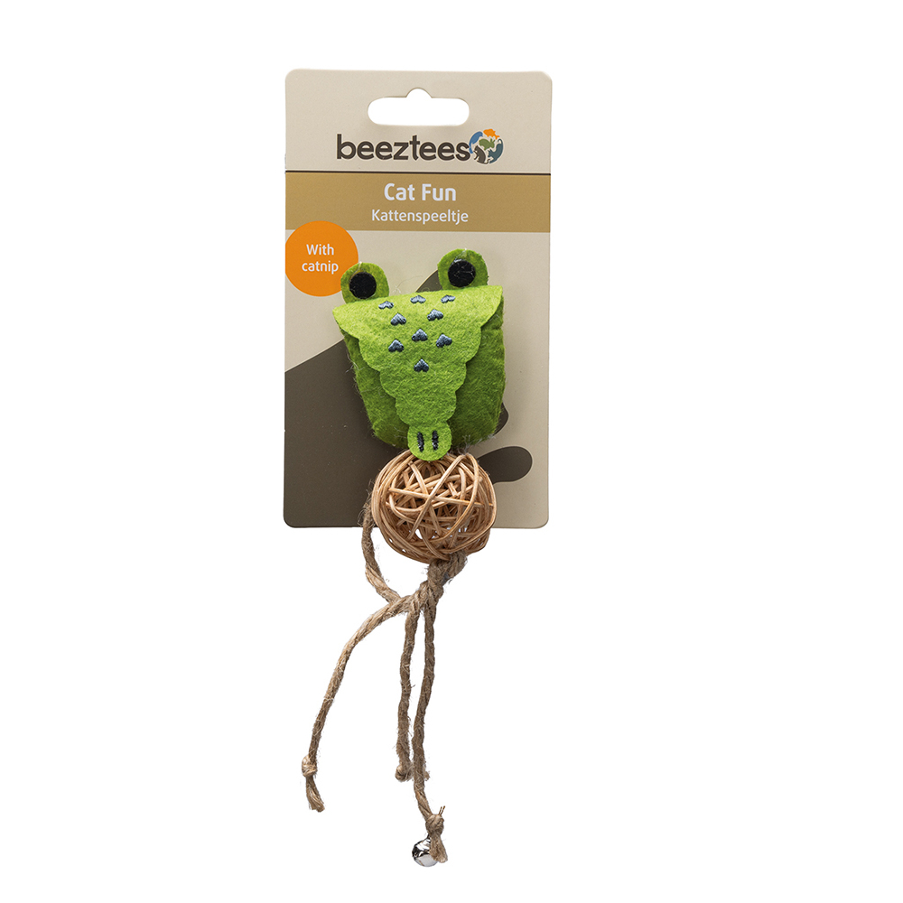 Beeztees kattenspeeltje Jungle Raddi ca. l 18 x b 6 x h 4 cm