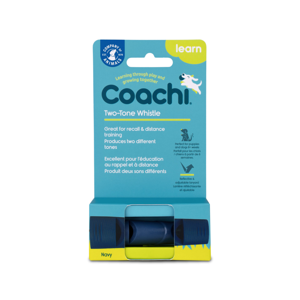 Coachi dubbele toon hondenfluit