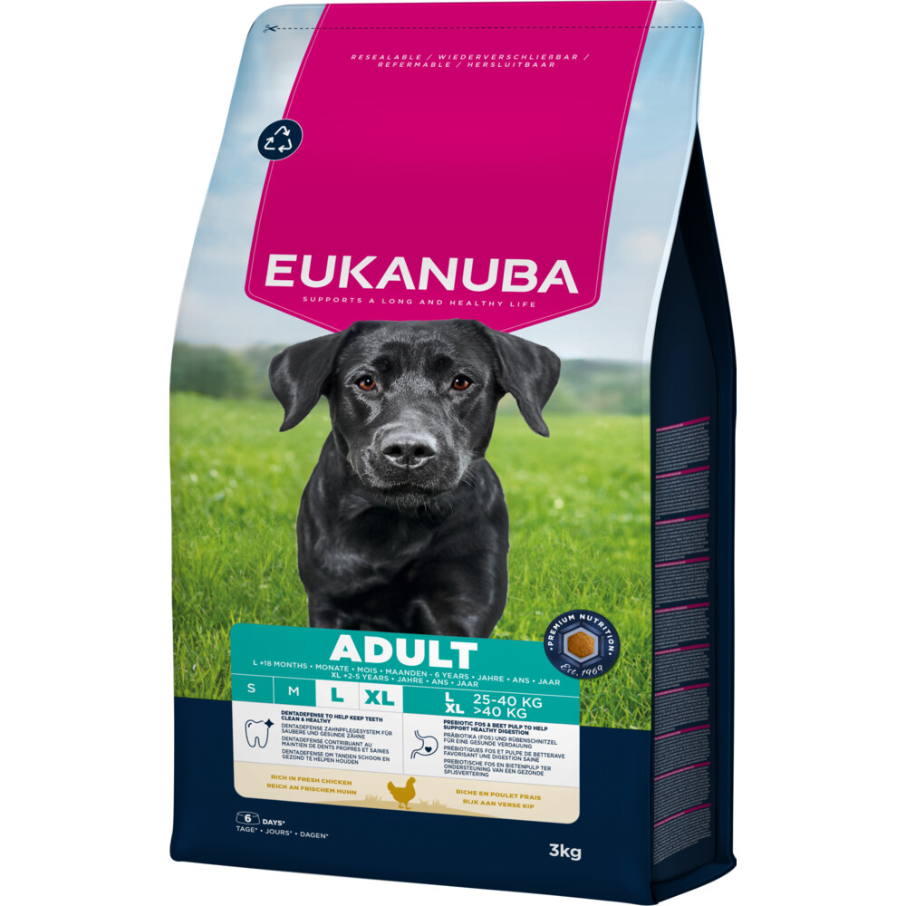 Eukanuba Life Care Dog Adult Large Hondenvoer Chicken 3 kg