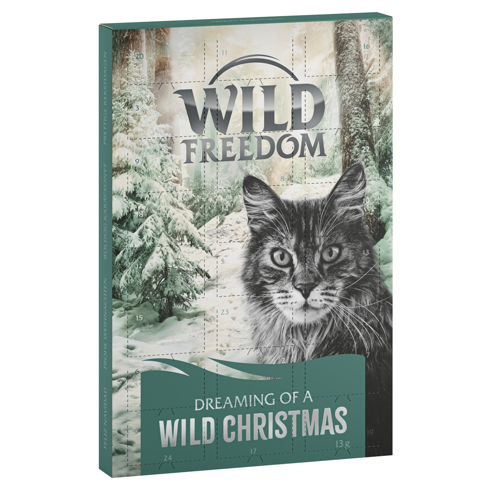 Wild Freedom Adventskalender voor Katten  Gevriesdroogde Snacks 13gr