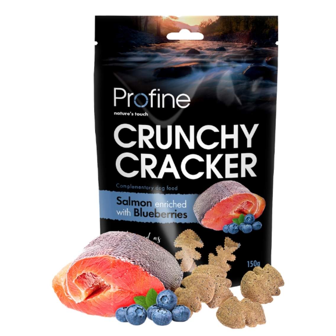 Profine Hondensnack Crunchy Cracker - Salmon & Blueberries