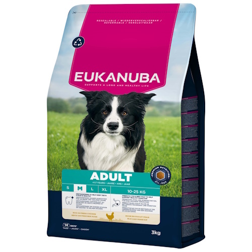 Eukanuba Adult Medium Breed Chicken 3KG