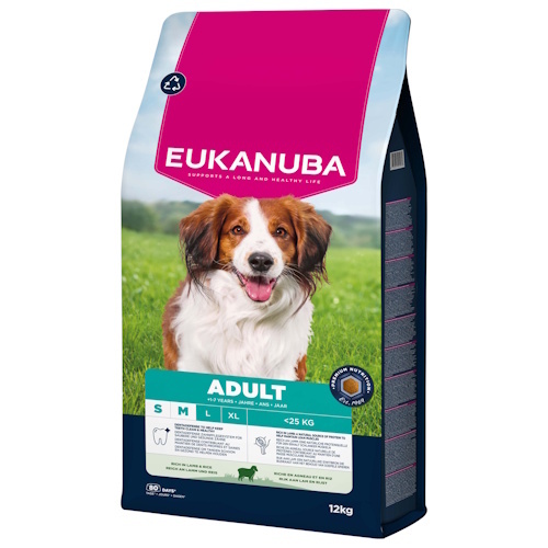 Eukanuba adult Small&Medium Breed Lamb&Rice 18KG
