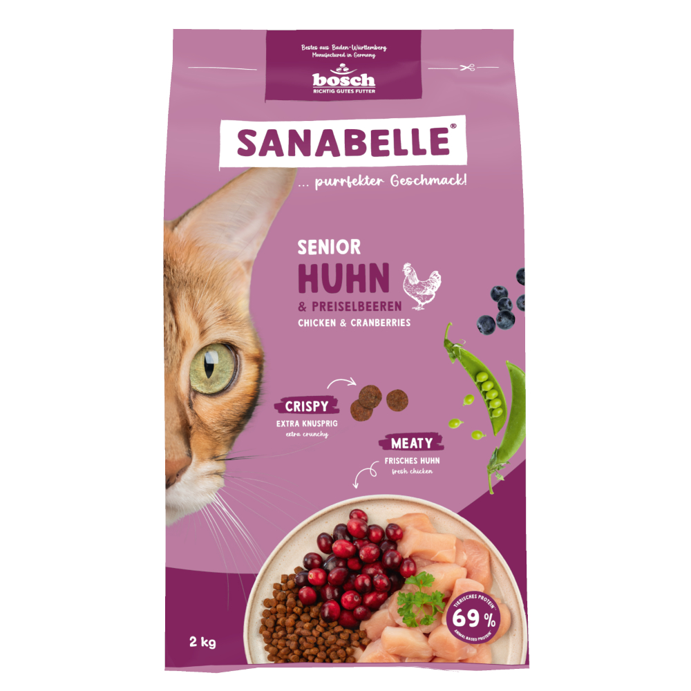 Sanabelle Senior Kattenvoer - 2 kg
