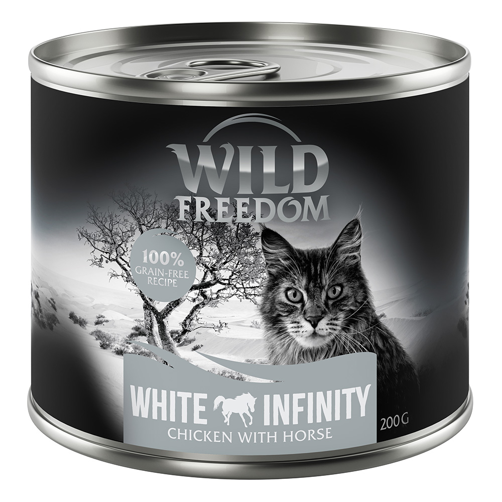 Wild Freedom Adult Kattenvoer 6 x 200 g - White Infinity - Kip & Paard