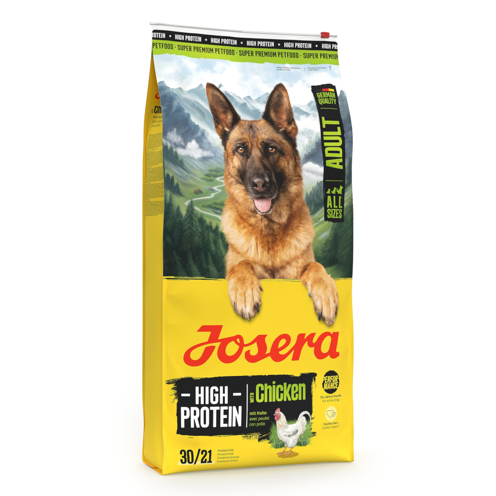 Josera 12,5kg  High Protein Adult Kip Hondenvoer Droog