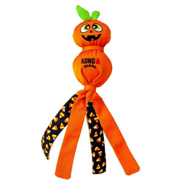 Kong Wubba Halloween Pompoen hondenspeelgoed