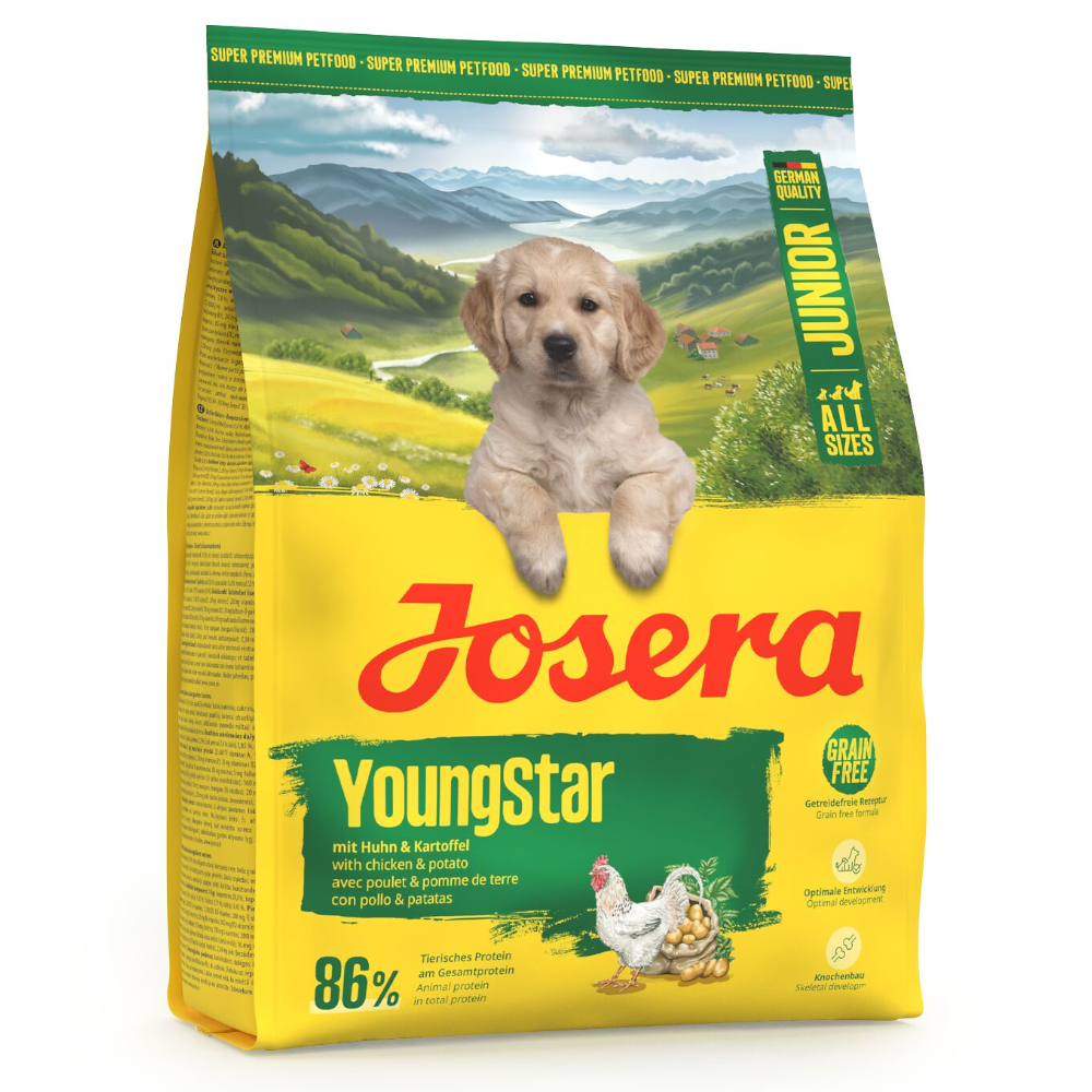 Josera 900g  Junior YoungStar droogvoer voor honden