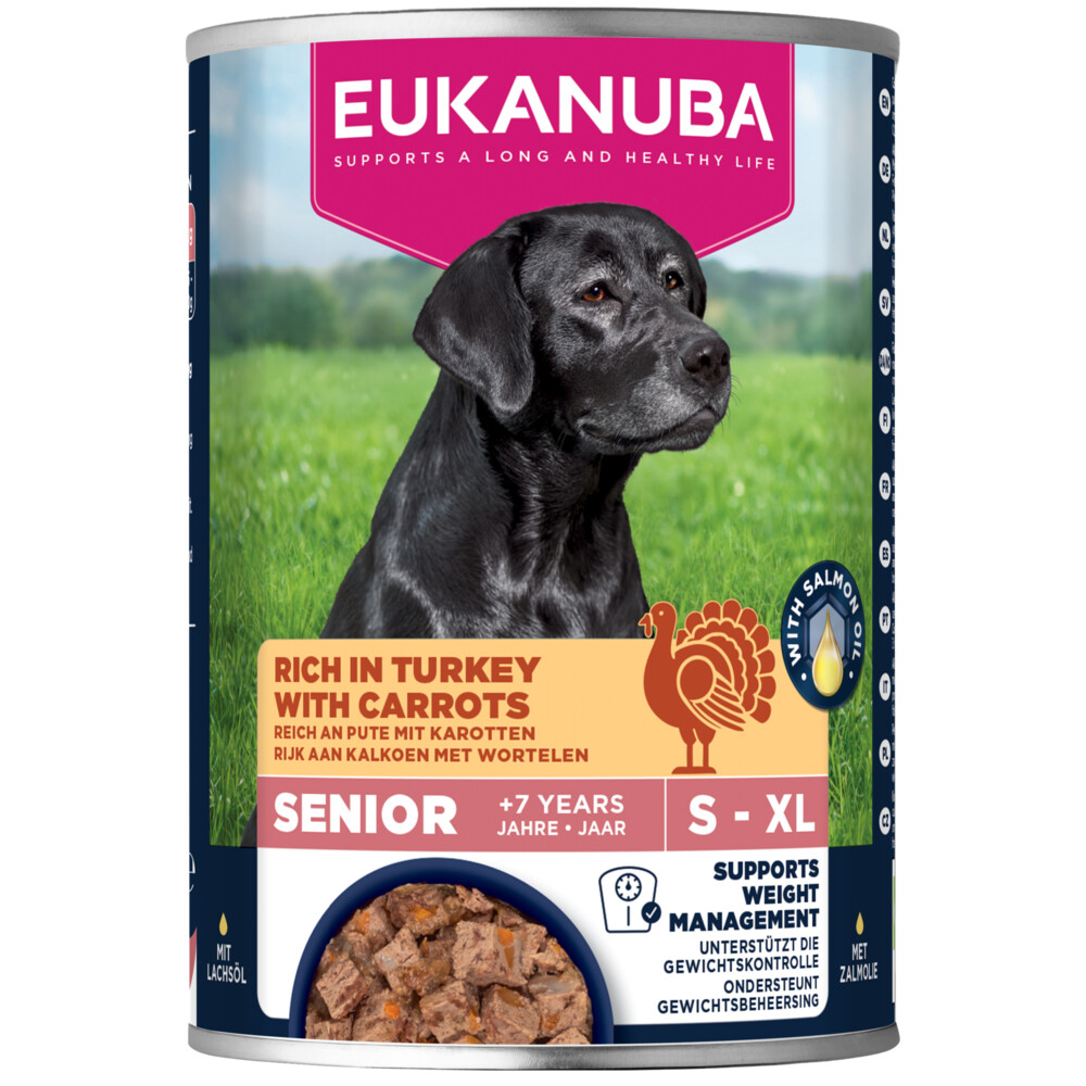 Eukanuba Life Care Dog Hondenvoer Nat Senior Turkey&Carrot 400 gr