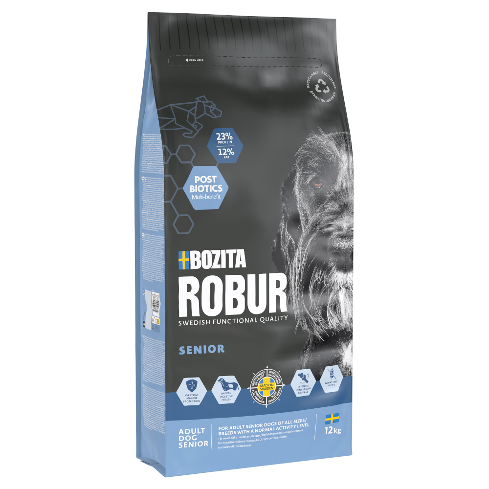 Bozita Robur Senior - Sparpaket: 2 x 12 kg