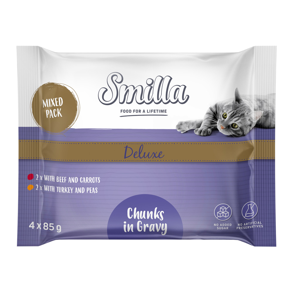 Smilla Deluxe verse zakjes hapjes in saus met groenten