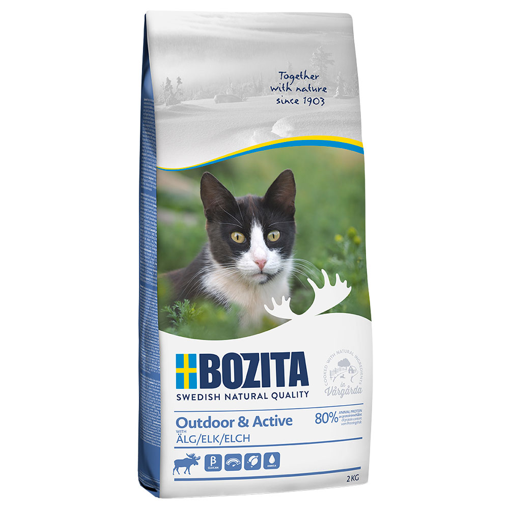 Bozita 2kg Feline Outdoor & Active  Kattenvoer