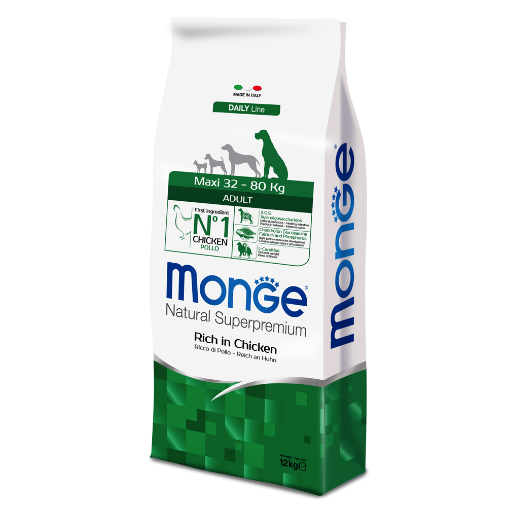 Monge Superpremium Dog Monge Super Premium Adult Maxi - 12 kg
