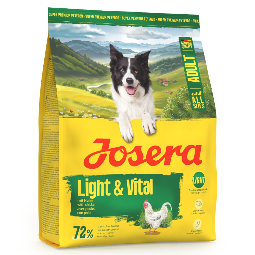 Josera 900g  Light & Vital droogvoer voor honden