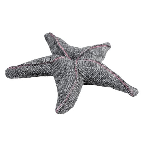 Duvo+ ECO Pluche Zeester 17x18x3cm grijs