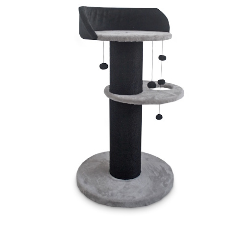 Duvo+ Krabpaal Gabriel | 60x60x102cm Grijs/zwart