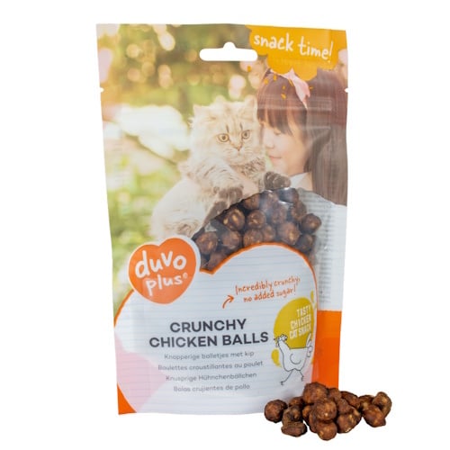 Duvo+ Knapperige Kippenballetjes 50 gram